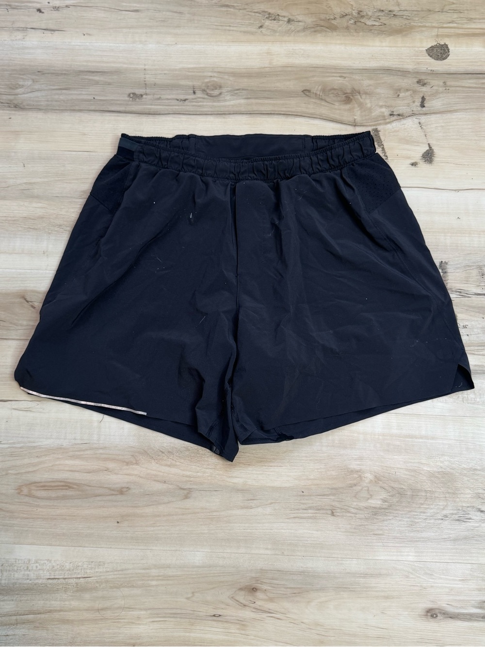 Men's Black Lululemon Athletic Shorts